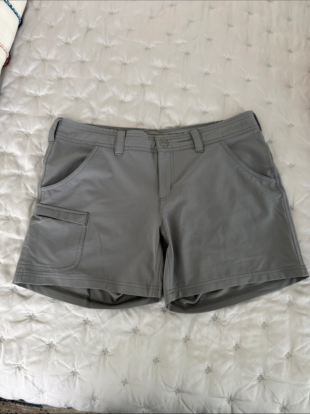 The North Face Women's Gray Cargo Shorts